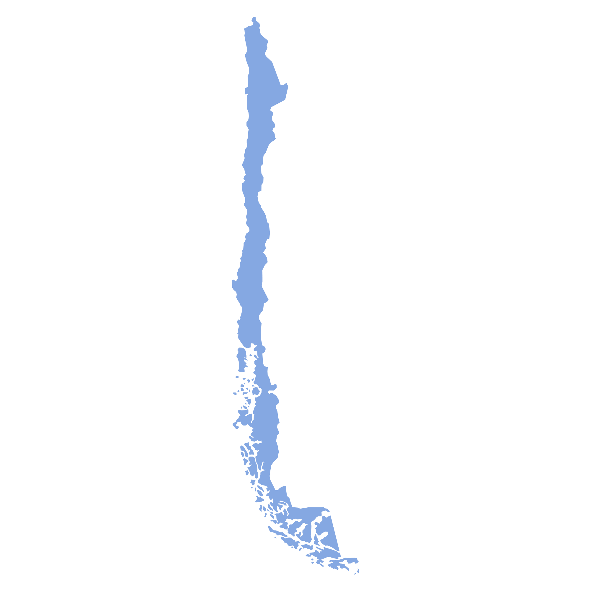 Mapa interactivo de Chile