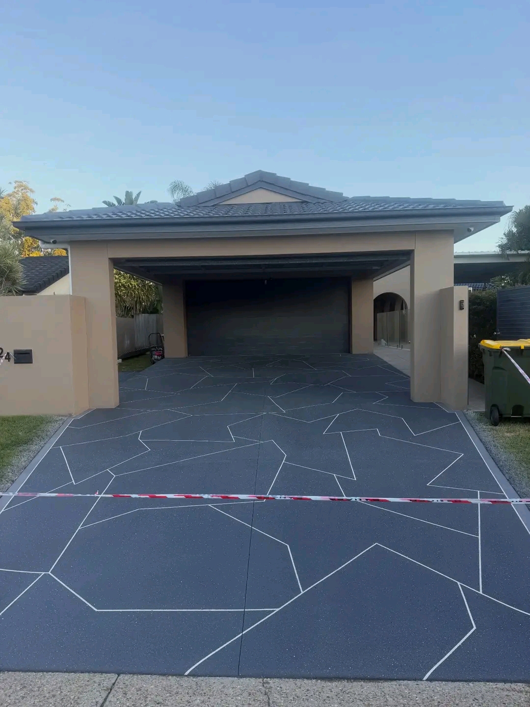 Driveway resurfacing