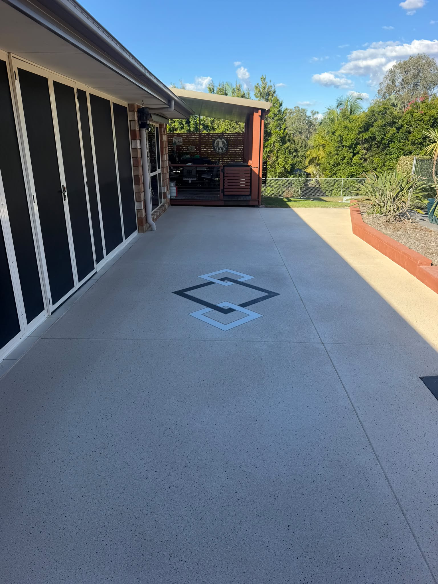 Footpath resurfacing